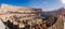 Panorama of the Colosseum interior, Rome, Italy