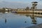 Panorama in Comacchio lagoons