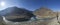 Panorama confluence of the Indus and Zanskar