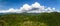 Panorama of the countryside in Abkhazia