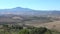 The panorama of the countryside, sunny september day. Tuscany, Italy