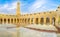 Panorama of courtyard Grand Mosque