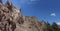 Panorama, Craggy rhyolite ridge