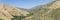 Panorama of Creek in California Canyon