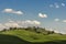 Panorama of the Crete Senesi in Tuscany, Italy