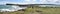 Panorama Curio Bay New-Zealand from the Headland