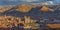 Panorama of Cusco City at Sunset, Peru