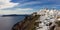 Panorama of the cycladic village Imerovigli