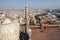 Panorama of Delhi Jama Masjid Mosque minaret