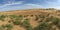 Panorama of the desert. Kalmykia, Russia