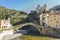 Panorama of Dolceacqua Imperia, Liguria, Italy