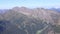 Panorama of Dolomites Mountains in Italy in summer