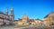 Panorama of Domplatz square in Bamberg, Germany