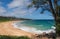 Panorama of Donkey Beach in Kauai