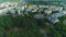 Panorama Downtown Park W Ostroleka Aerial View Poland