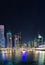 Panorama of Dubai marina