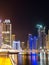 Panorama of Dubai marina