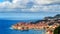 Panorama of Dubrovnik with Clouds Above