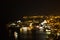 A panorama of Dubrovnik by night, Croatia