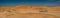 Panorama of the Dunes of the Namib