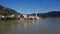 Panorama of Durnstein, Wachau valley, Austria.