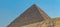 Panorama of the Egyptian pyramids the greatest monument of ancient Egypt