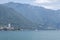 Panorama of Embankment of town of Montreux, Switzerland