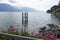 Panorama of Embankment of town of Montreux, Switzerland