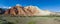 Panorama of eroded rocks in Kekemeren valley