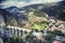 Panorama from Eze Chateau at The Viaduct of Eze