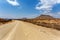 Panorama of fantrastic Namibia landscape