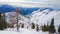 Panorama of Feuerkogel in winter, Ebensee, Austria