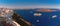 Panorama of Fira, Santorini, Greece