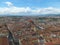 Panorama of Florence with the focus on the Medici Chapels