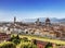 Panorama of Florence, view from above