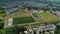 Panorama Football Field Ustka Boisko Mks Aerial View Poland