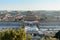 Panorama of the Forbidden City from the hill of Beihai East Gate, in Jingshan Park