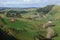 Panorama of the forgotten world highway, New Zealand