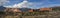 Panorama of the Garden of the Gods Park