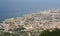 Panorama of Genoa from Mount Fasce. Genova. Liguria. Italy