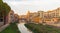 Panorama of Gerona, Costa Brava, Catalonia, Spain.