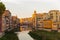 Panorama of Gerona, Costa Brava, Catalonia, Spain.