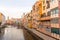 Panorama of Gerona, Costa Brava, Catalonia, Spain.