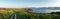 Panorama of Getxo coast