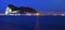 Panorama of Gibraltar seen from La Linea de la Concepcion