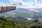 Panorama glass bridge. Rainforest cultural tourism zone Yanoda, Hainan island, Yalong Bay Tropical Paradise Forest Park next to