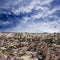 Panorama of Goreme village in Cappadocia, Turkey