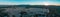 Panorama of Grampians mountains, farmland, and forest.