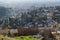 Panorama of Granada, Spain with Albaicin and Alhambra as Seen from Sacromonte Hill