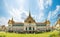 Panorama of Grand Palace complex in Bangkok